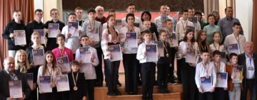 До Коростеня на Всеукраїнський конкурс з'їхались юні баяністи-акордеоністи