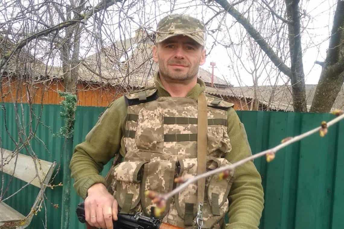 Внаслідок тяжкої хвороби помер військовослужбовець з Овруча Валентин Жучок