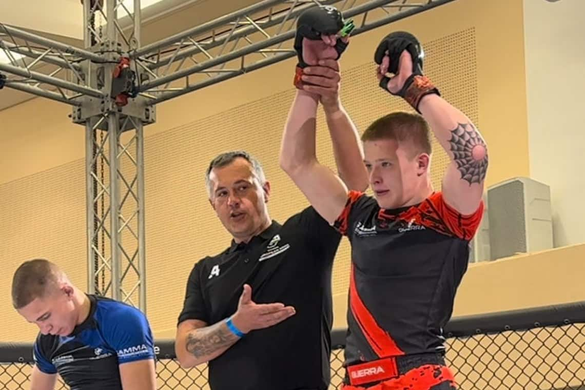 Юний боєць з Овручинни здобув срібло на Чемпіонаті Європи GAMMA MMA