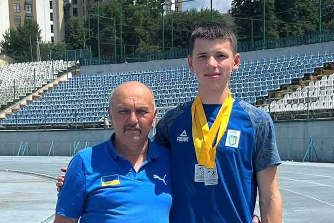 Спортсмен з Коростеня здобув три нагороди на чемпіонаті України з легкої атлетики
