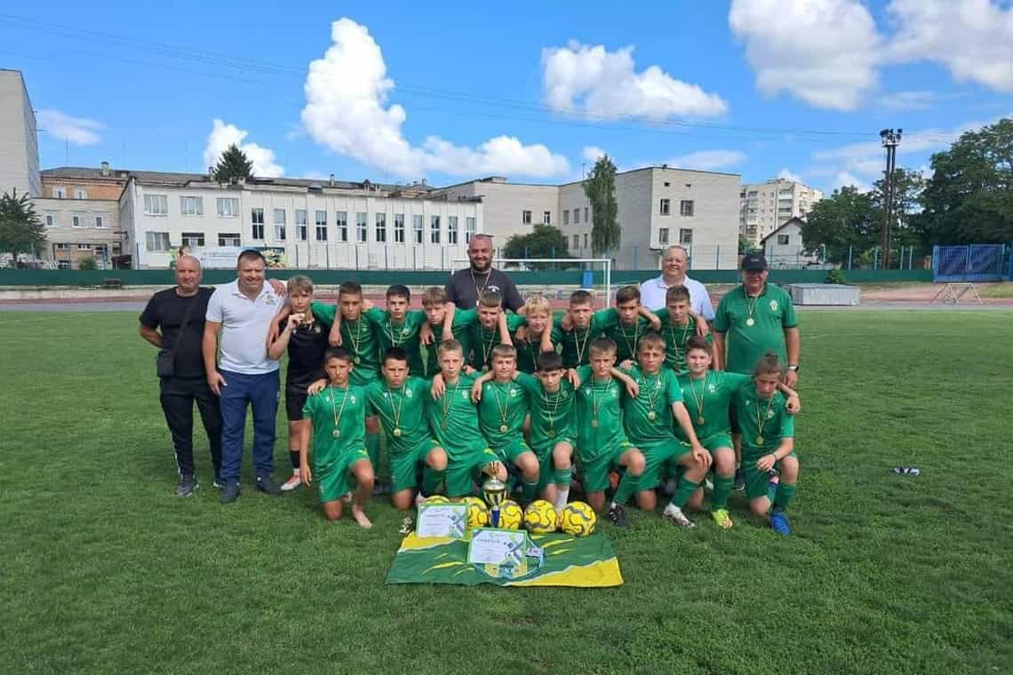 Юні коростенські футболісти є чемпіонами Житомирської області U-14