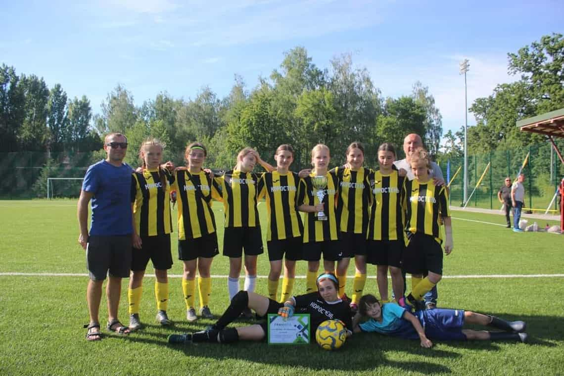 Коростенські футболістки Малу перемогли на турнірі в Житомирі