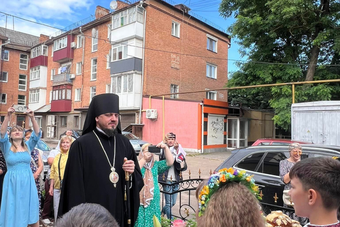 У свято Вознесіння до Коростеня завітав єпископ Житомирський і Овруцький Паїсій