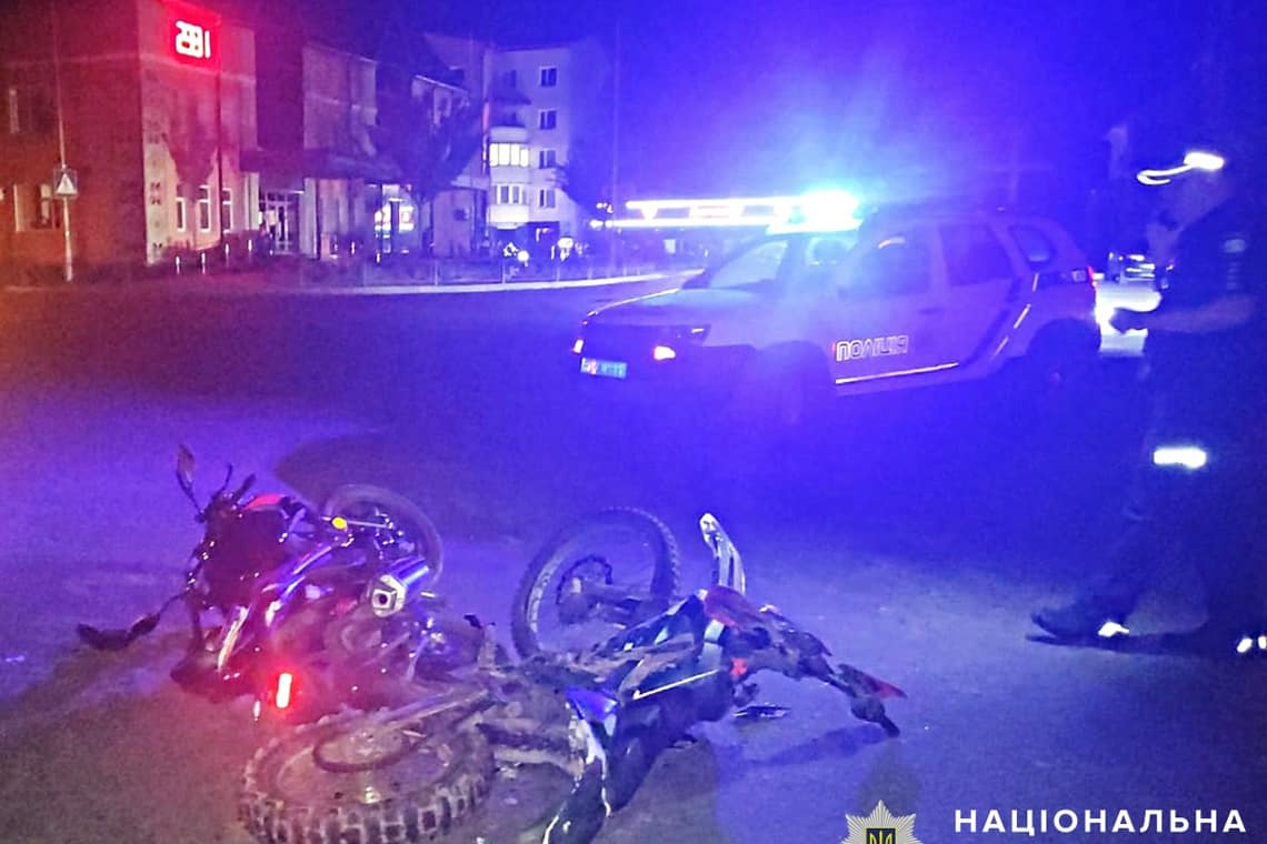 В Олевську зіштовхнулись два мотоцикли: травмовані 15-річний та 23-річний водії