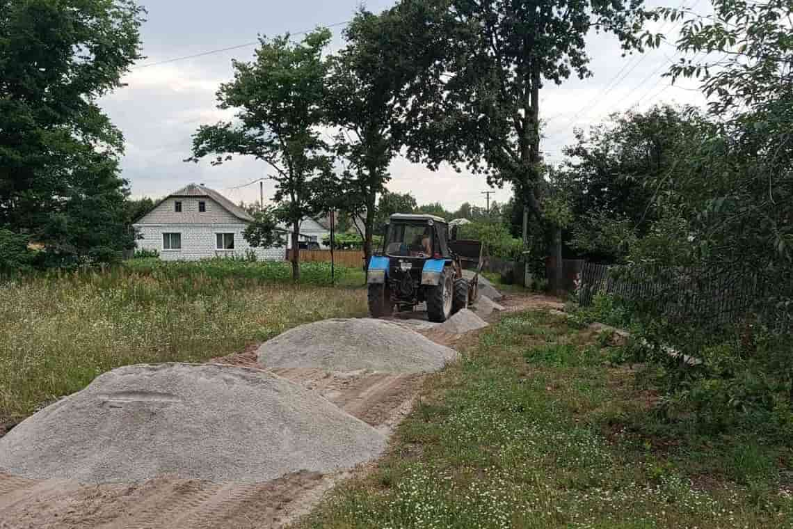 У селах Чоповицької громади покращували стан доріг