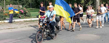 У Чоповичах селищний голова долучився до забігу 