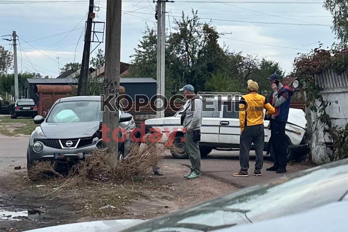 Зранку на Шолом-Алейхема в Коростені сталася ДТП