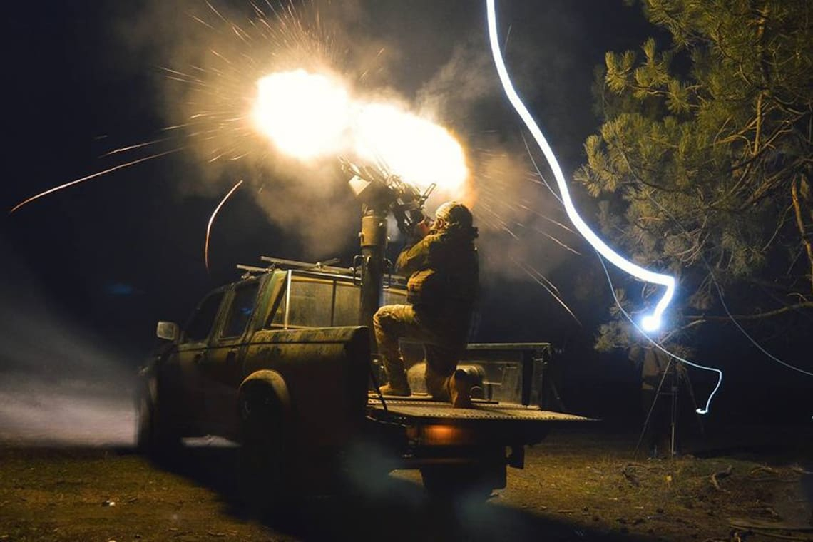 Вночі на Житомирщині “захисники неба” знову збивали ворожі цілі