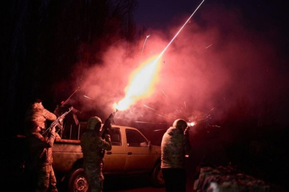 Цієї ночі сили ППО збивали ворожі дрони у небі над Житомирщиною