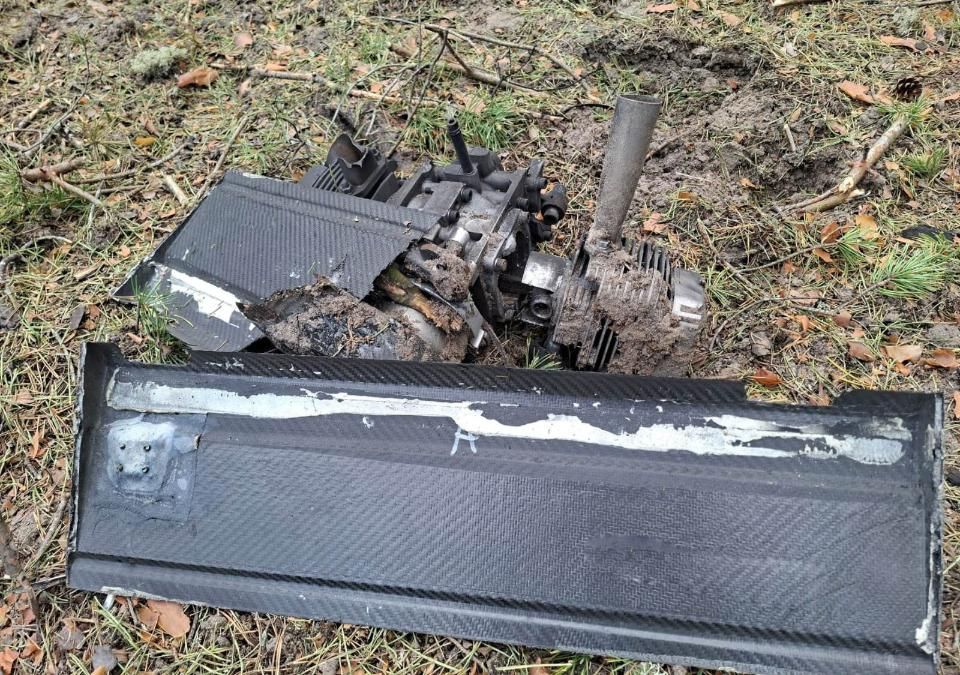 У Коростенському районі прикордонники виявили та знищини черговий ворожий БпЛА