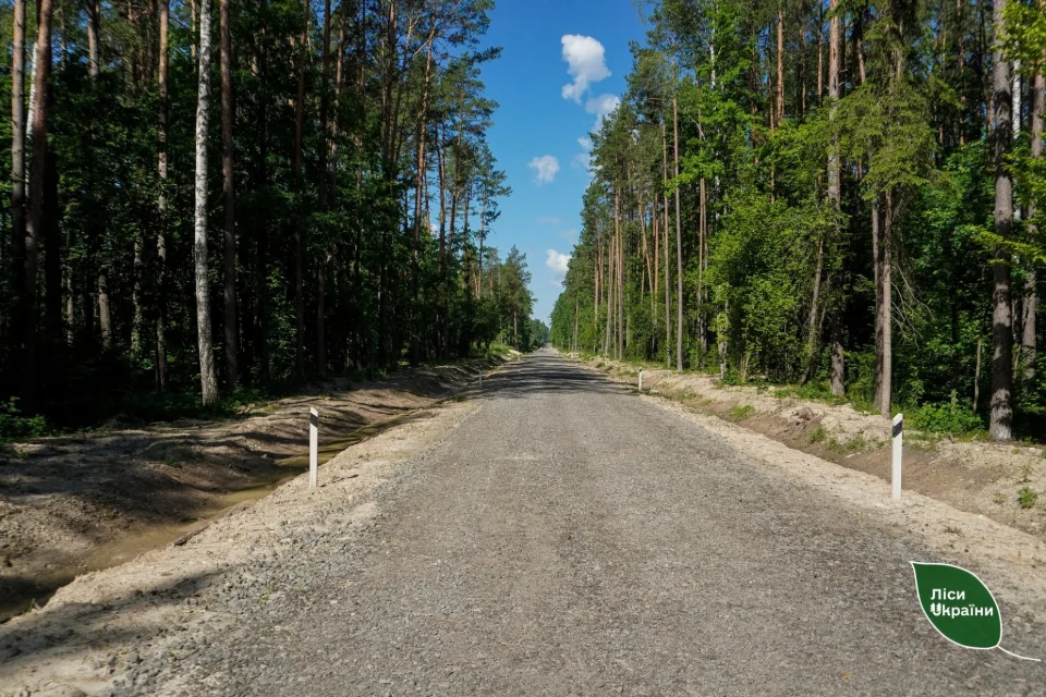 У Коростенському районі збудували нову лісову дорогу протяжністю понад 2,6 км