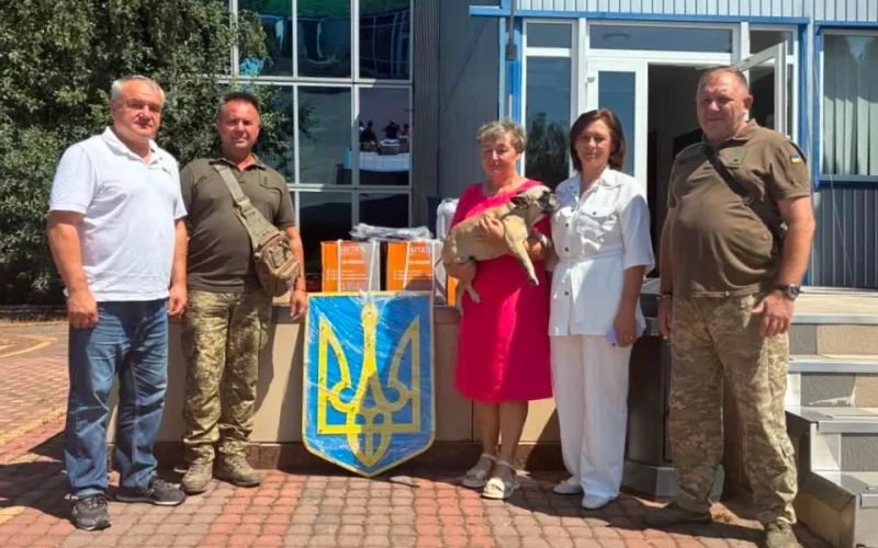 Військові Коростенського району отримали допомогу для облаштування позицій на білоруському кордоні