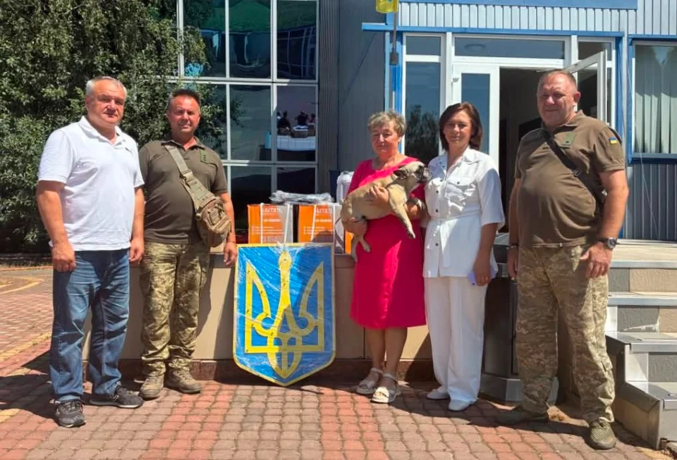 Військові Коростенського району отримали допомогу для облаштування позицій на білоруському кордоні