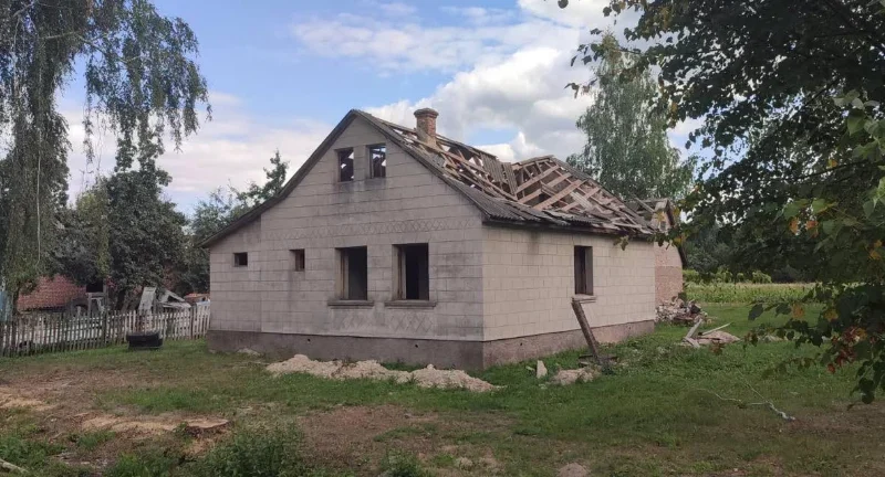 Коростенська громада ліквідовує наслідки удару: частина будинків не підлягає відновленню