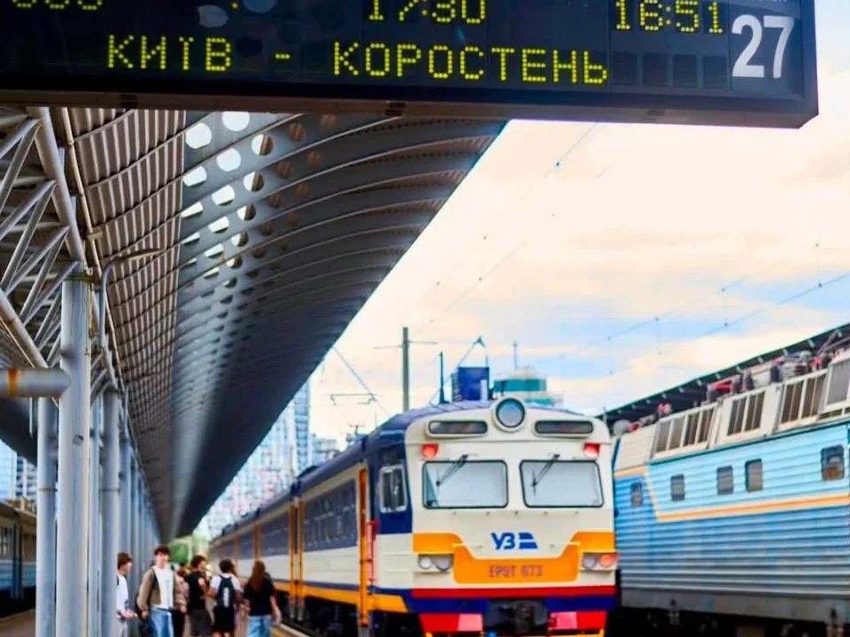 На напрямку Київ – Коростень запустили нові регіональні рейси: оприлюднено розклад