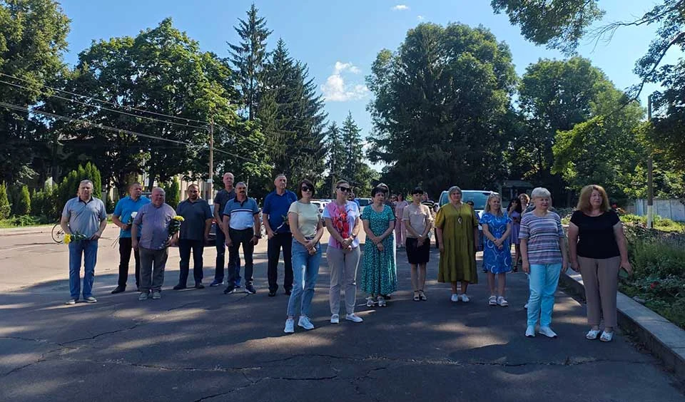 У Лугинській громаді відбувся мітинг з нагоди Дня Української Державності