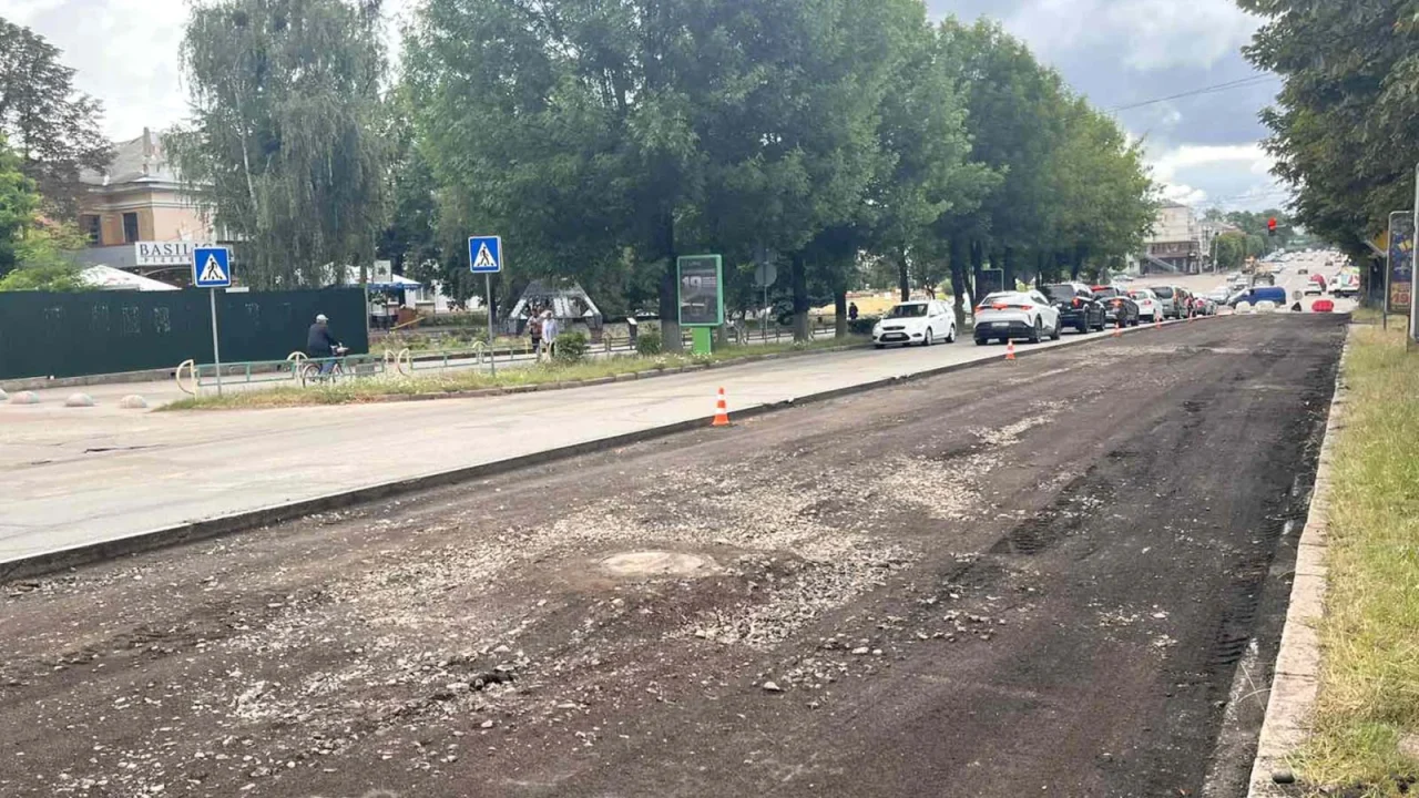 У Коростені розповіли, яку частину вулиці Грушевського оновлять та коли завершать роботи