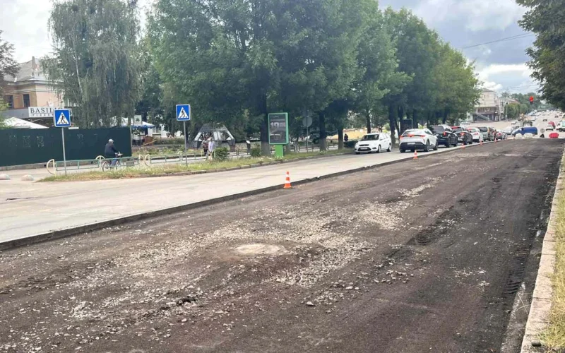 У Коростені розповіли, яку частину вулиці Грушевського оновлять та коли завершать роботи