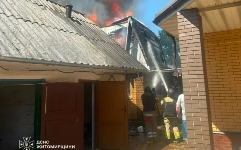 Після російської атаки на початку серпня в Коростені в атмосферу потрапило 3,8 тонни вуглекислого газу