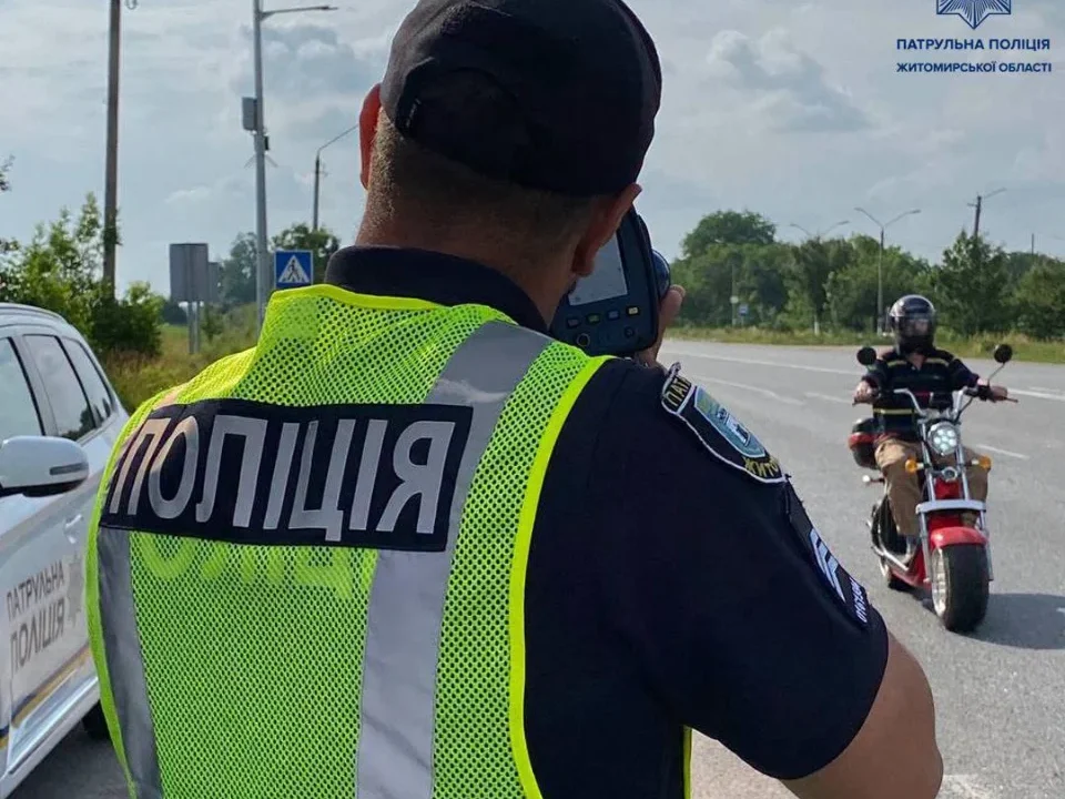 За тиждень патрульні Житомирщини склали понад 700 адмінматеріалів: 19 – за нетверезе водіння