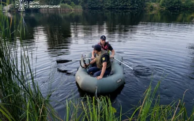 У річці на Житомирщині втопився чоловік, ще одного юнака шукають у водоймі кар’єра