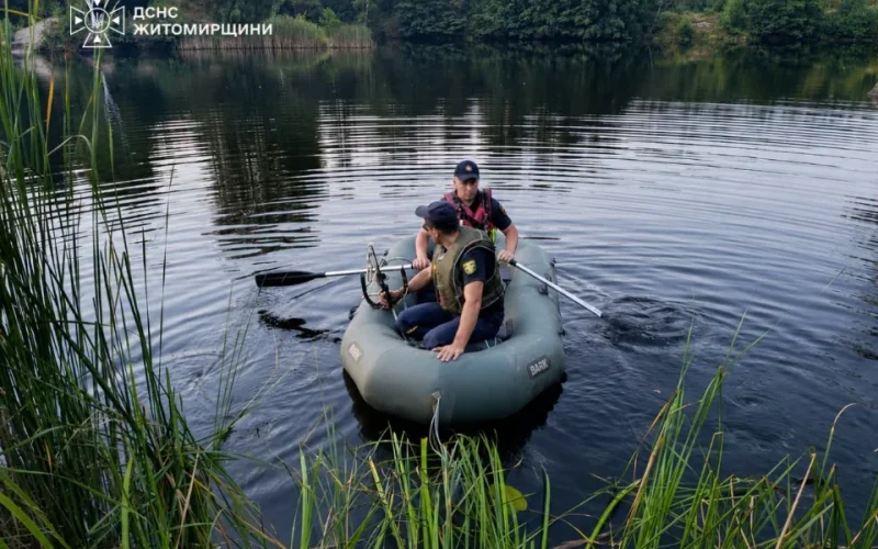 У річці на Житомирщині втопився чоловік, ще одного юнака шукають у водоймі кар’єра