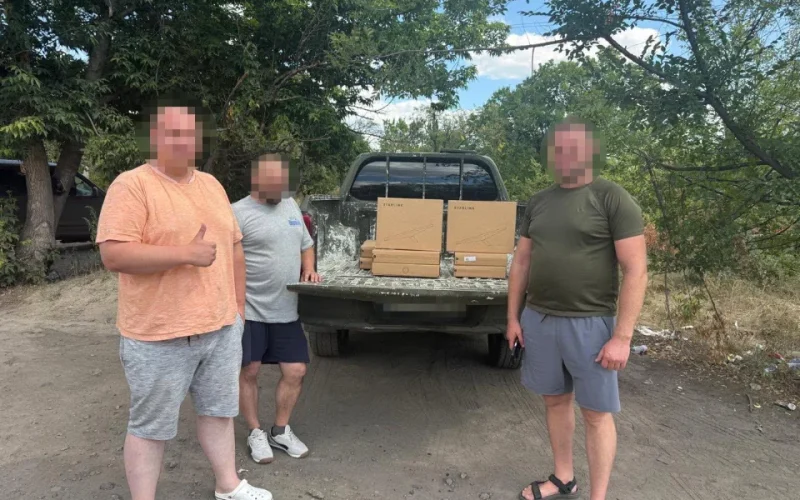 Олевська громада передала прикордонникам на Краматорський напрямок десять Starlink Mini