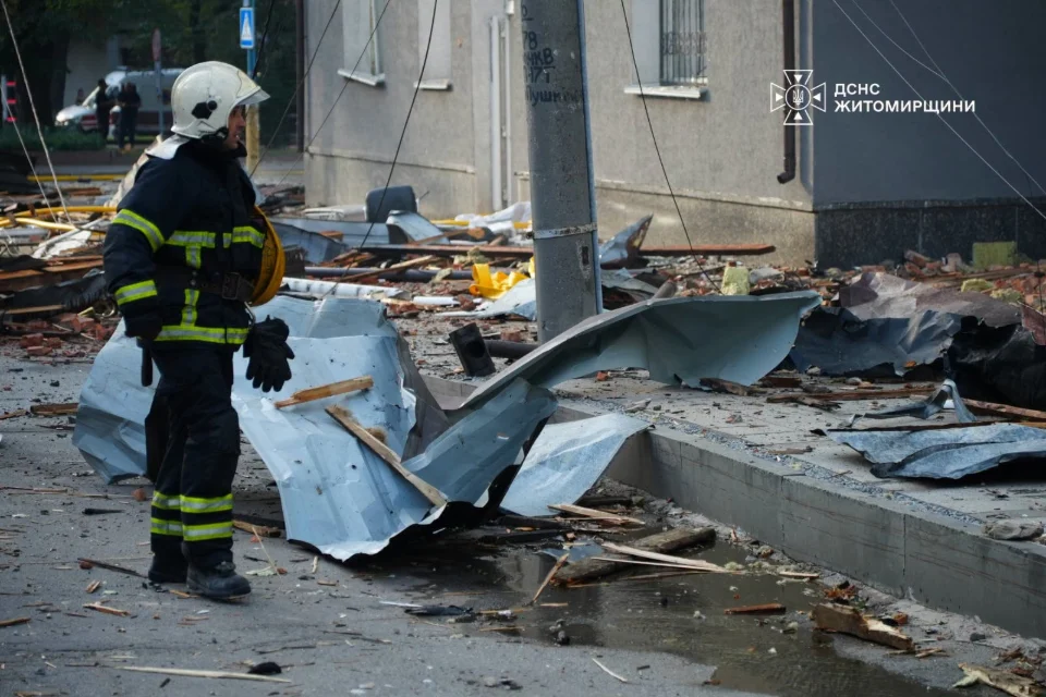 Троє загиблих від російської атаки у Житомирі: понад 50 потерпілих