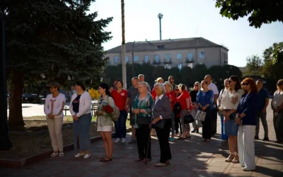 У Коростені вшанували полеглих захисників у 35-ту річницю Незалежності України