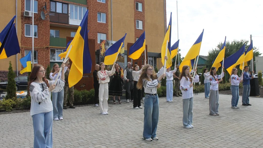 В Олевську до 85-річчя Олевської республіки відкрили сквер імені Тараса Бульби-Боровця