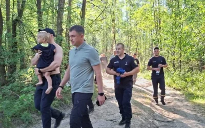 На Житомирщині знайшли півторарічного хлопчика, якого розшукували з вечора