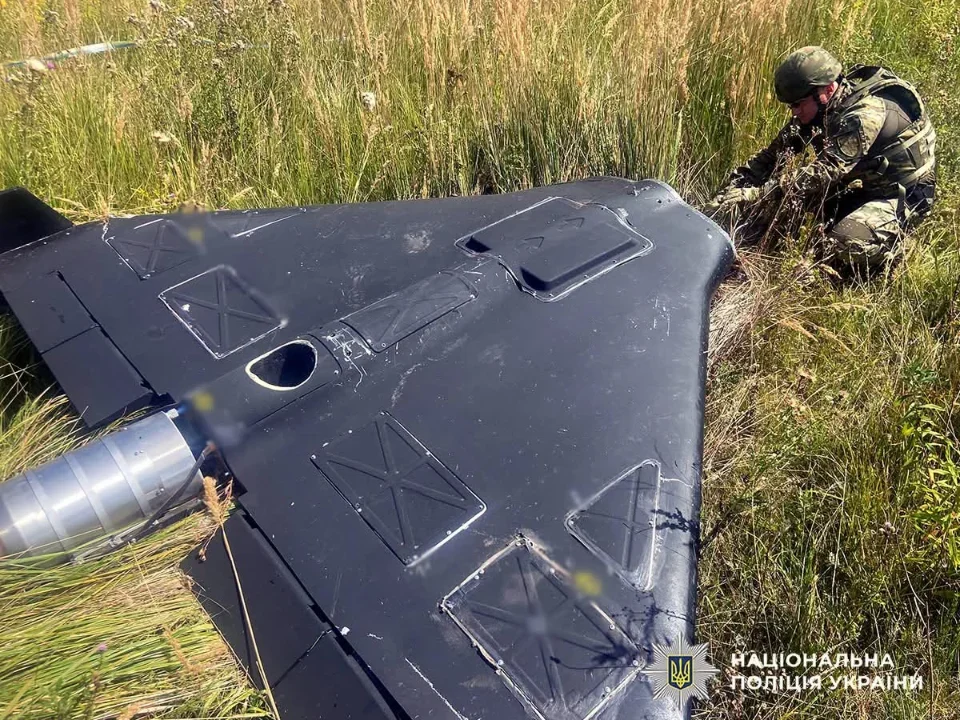Після російського обстрілу на Житомирщині знайшли та знешкодили бойову частину БпЛА