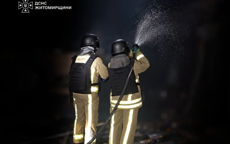 росія вдарила по транспортній і паливній інфраструктурі Житомирської області