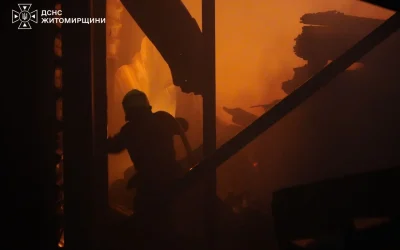 Рятувальники розповіли про наслідки російської атаки на Коростень та кількість загиблих