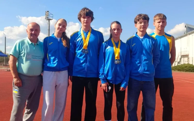 Юні коростенські легкоатлети привезли чотири медалі з чемпіонату України