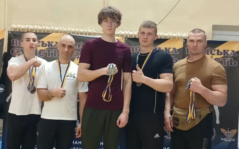 Коростенські армрестлери привезли сім медалей із чемпіонату області
