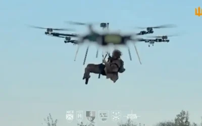 Уперше в Україні пораненого бійця евакуювали повітряним дроном: ним став військовий бригади з Житомирської області