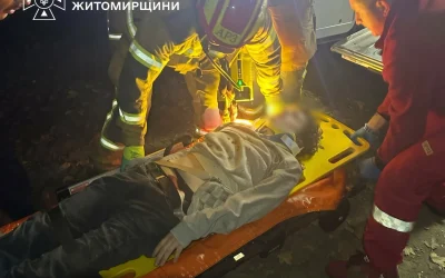 На Житомирщині 18-річний хлопець упав із 10-метрової висоти пішохідного мосту