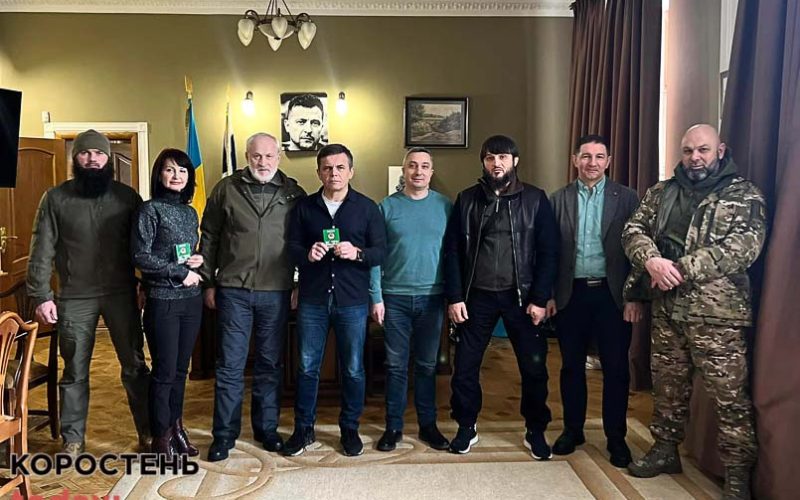У Житомир приїхали чеченці