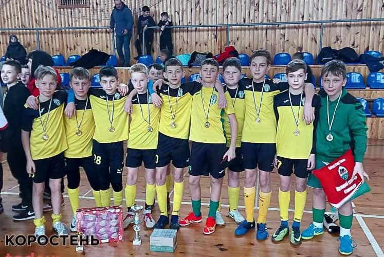 Юні футболісти з Коростеня вибороли перемогу на Всеукраїнському турнірі
