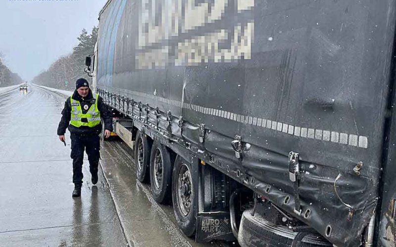 На дорогах Житомирської області патрульні зафіксували 15 випадків незаконного перевезення деревини