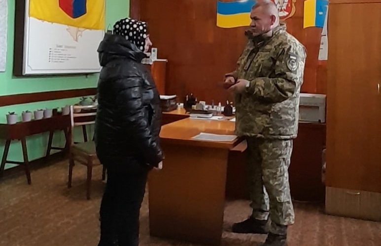 Рідним загиблого воїна Дмитра Левківського з Коростенщини вручили орден «За мужність» ІІІ ступеня (посмертно)