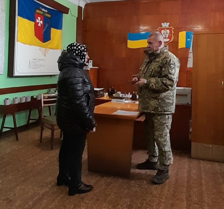 Рідним загиблого воїна Дмитра Левківського з Коростенщини вручили орден «За мужність» ІІІ ступеня (посмертно)
