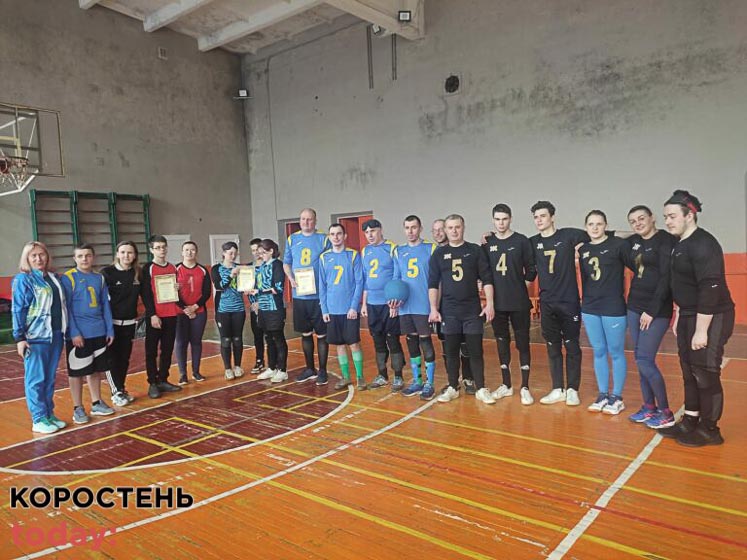 Коростенці вибороли призові місця на чемпіонат області з голболу серед спортсменів із порушеннями зору