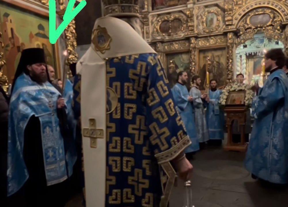 Архімандрит одного з міст Житомирської області служить у московському монастирі