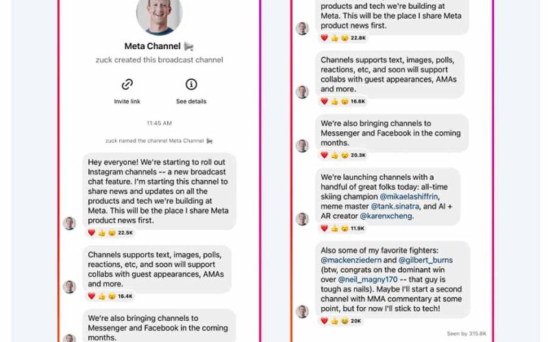 У Instagram можна буде створювати канали, як у Telegram – функцію уже тестують