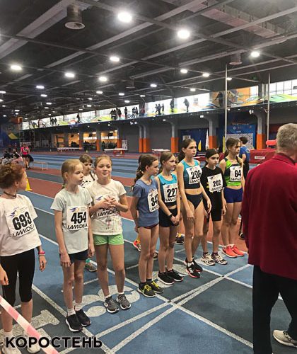 Коростенці взяли участь у чемпіонаті України з легкоатлетичного багатоборства