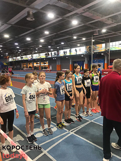 Коростенці взяли участь у чемпіонаті України з легкоатлетичного багатоборства