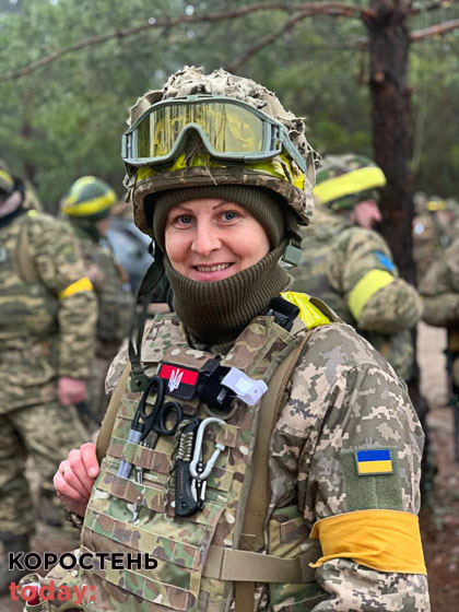 Жінки з бригад Житомирської області, які захищають Україну