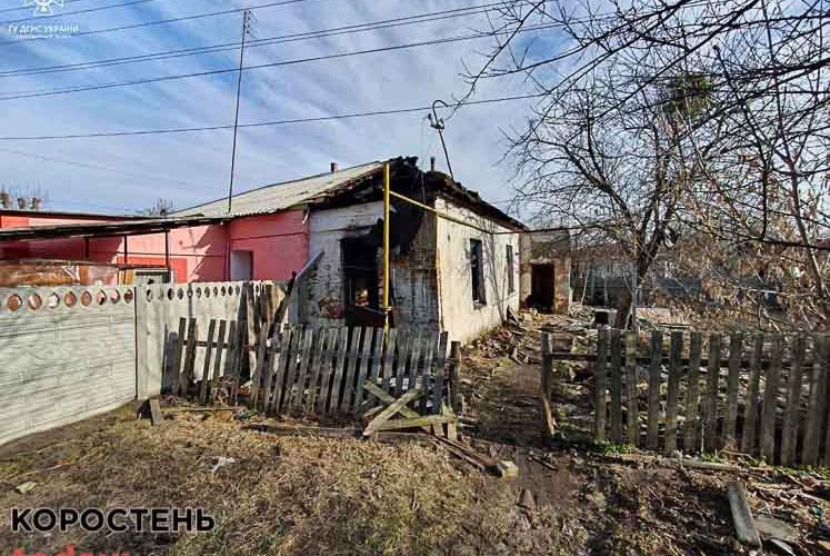 У Малині на пожежі загинув 46-річний чоловік
